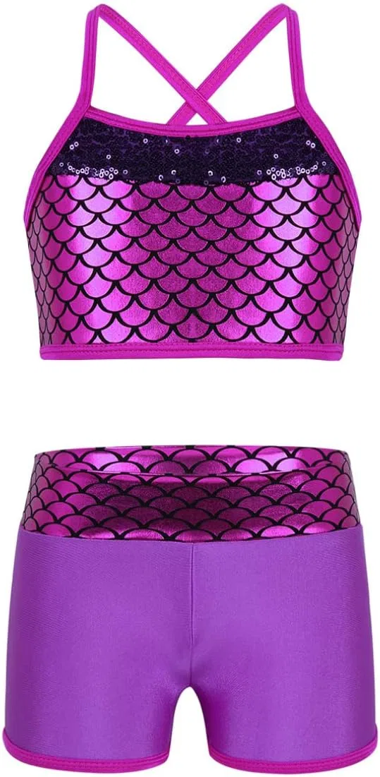 Детский спортивный костюм с пайетками HULIJA, Rose Red
