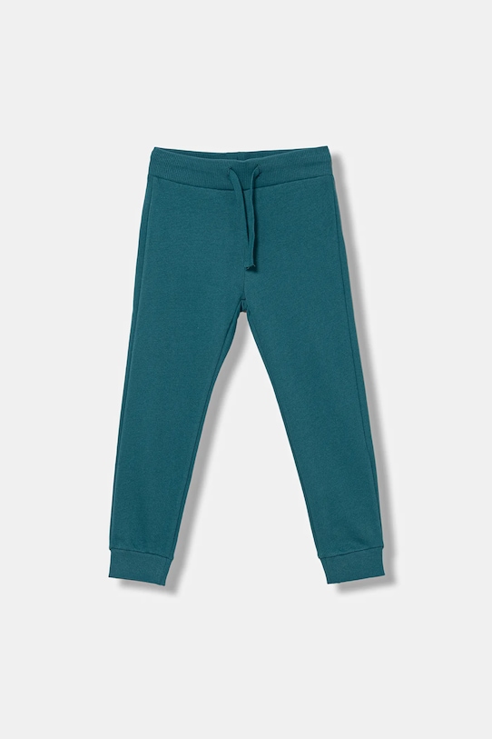 

Детские хлопковые спортивные брюки United Colors Of Benetton, бирюзовый