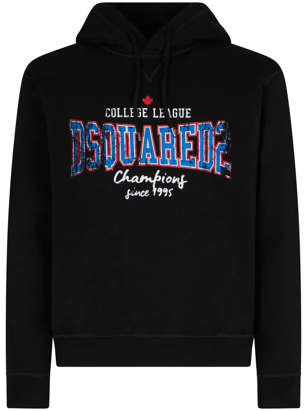

Худи с логотипом DSQUARED2, черный