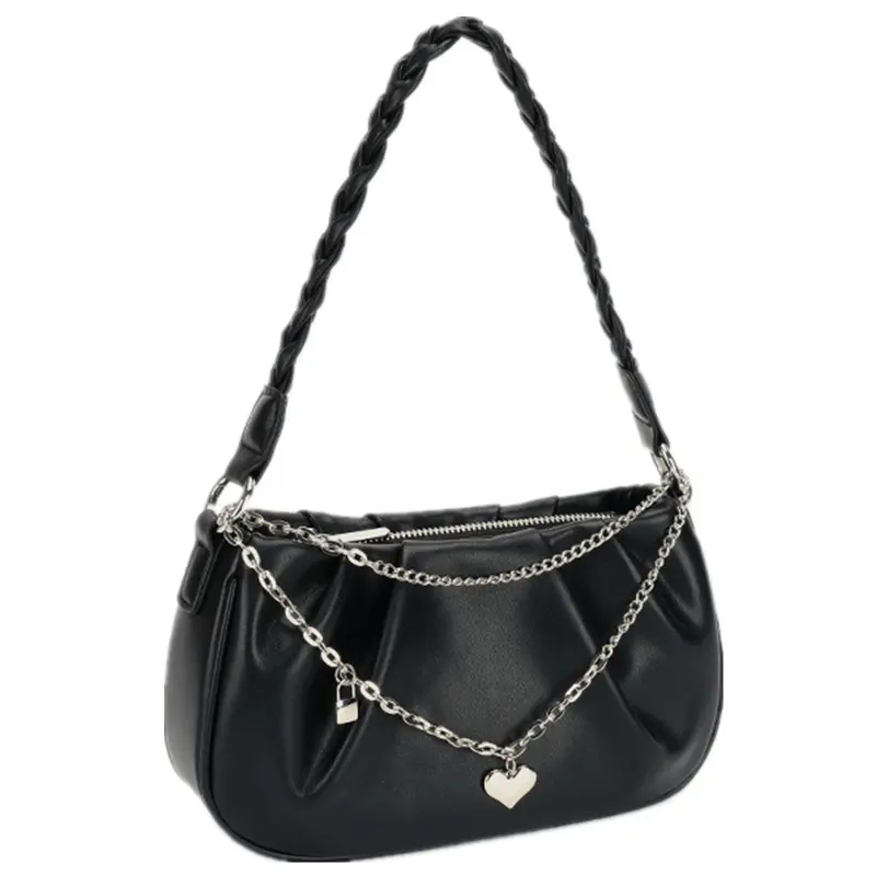 

NOMK НОМК Женская сумка через плечо, Черный