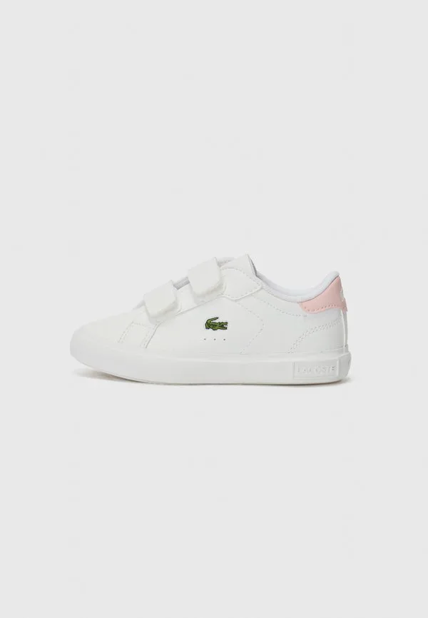 Кроссовки powercourt унисекс Lacoste, White/Pink
