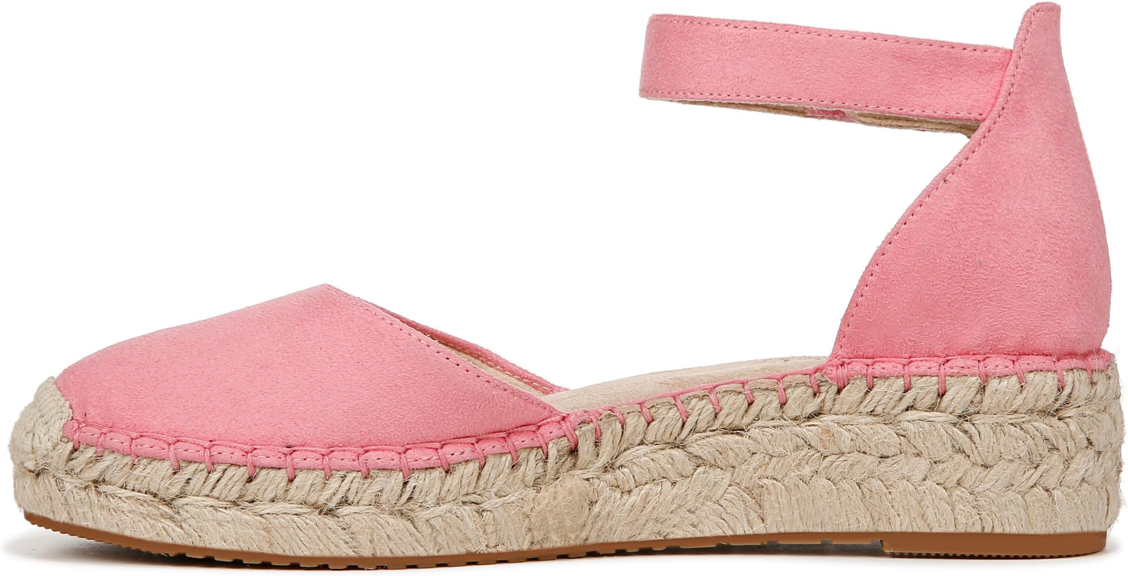 Туфли Naturalizer Wren Ankle Strap Low Heel Espadrille, Flamingo Pink Fabric — фото 4