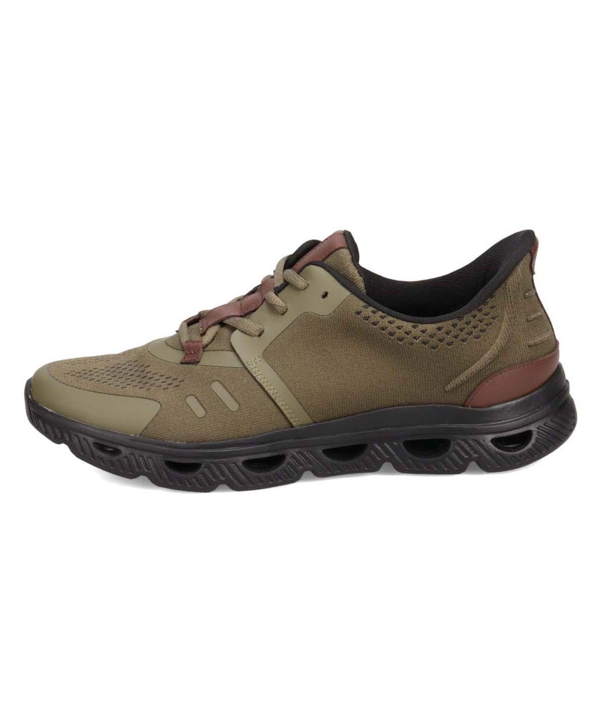 Кроссовки Madras Recovery Shoes Casual Knit Sneakers Madras, Khaki — фото 2