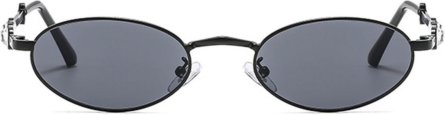 

Ретро-солнцезащитные очки с овальными бриллиантами для женщин и мужчин. Модные солнцезащитные очки со стразами. Классические очки с защитой от УФ-излучения UV400 mincl, Black