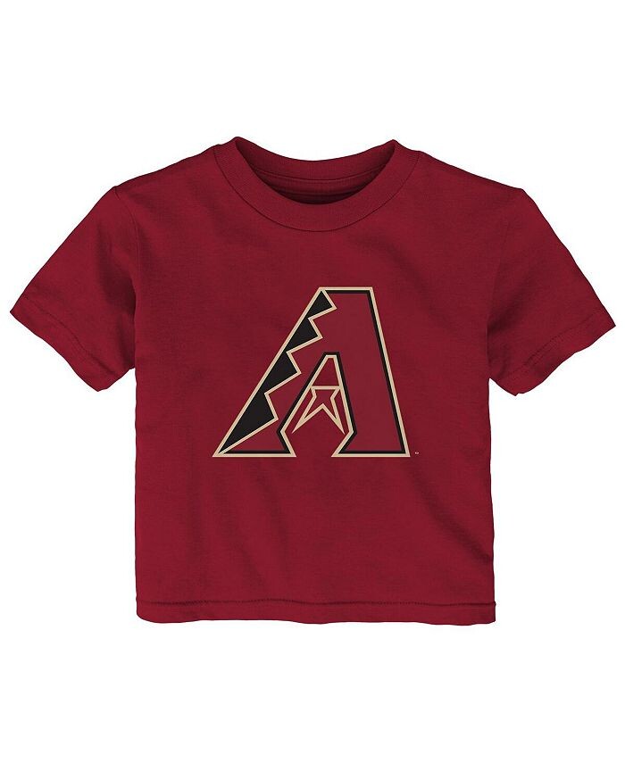 

Красная футболка с основным логотипом команды Arizona Diamondbacks Team Crew для новорожденных для мальчиков и девочек Outerstuff, красный