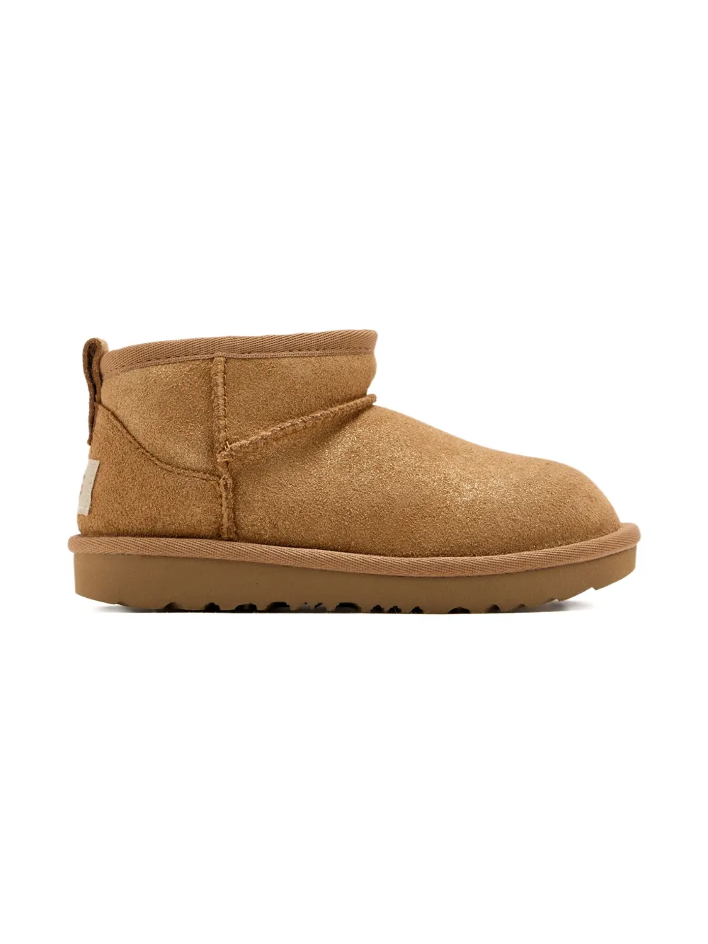 Ультра-мини классические замшевые ботинки Ugg Kids, коричневый — фото 2
