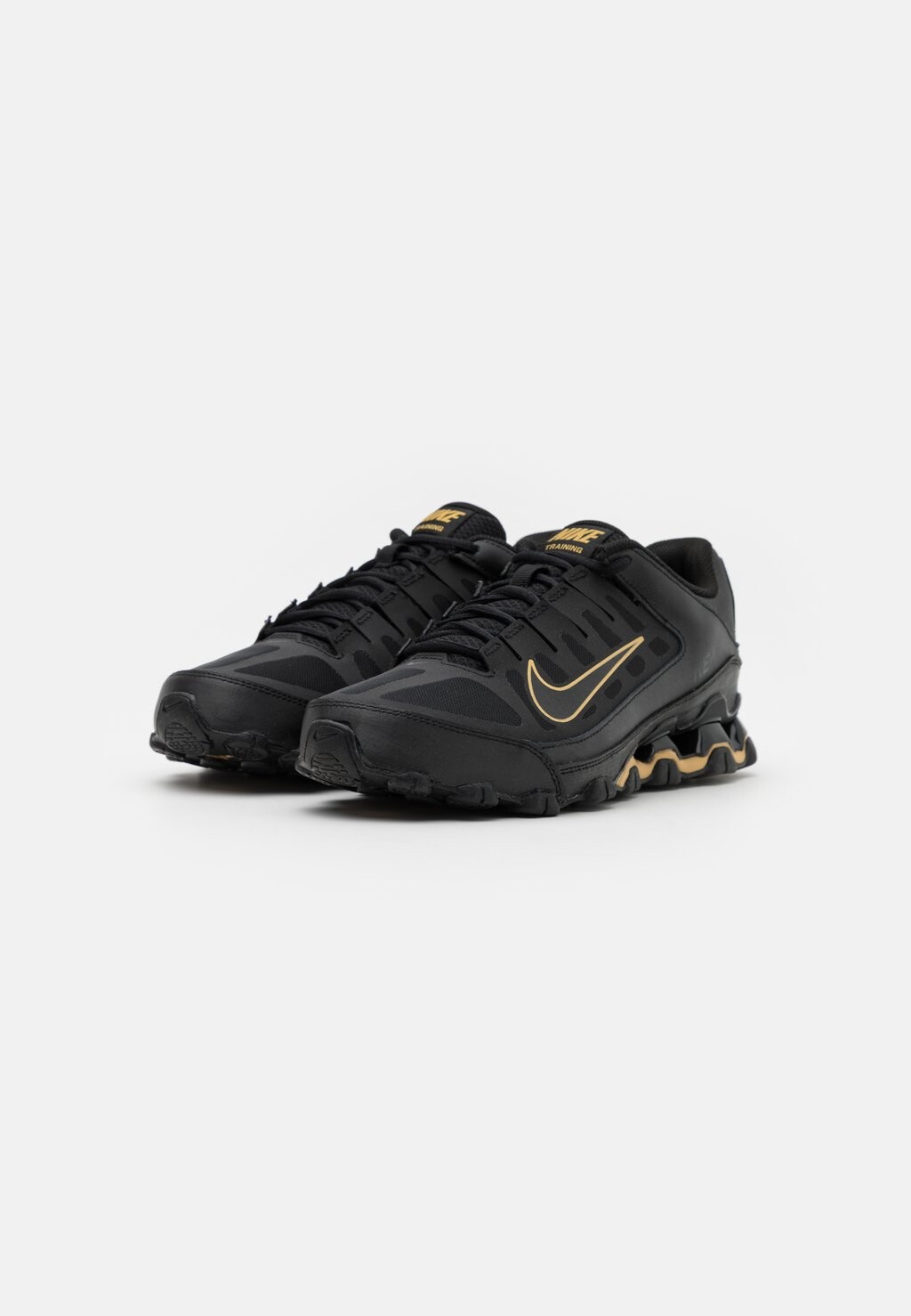 Кроссовки Nike Reax 8 Tr Mesh Nike, цвет black/metallic gold — фото 3