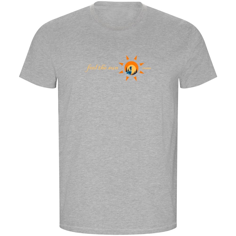 

Футболка с коротким рукавом Kruskis Feel The Sun ECO, серый