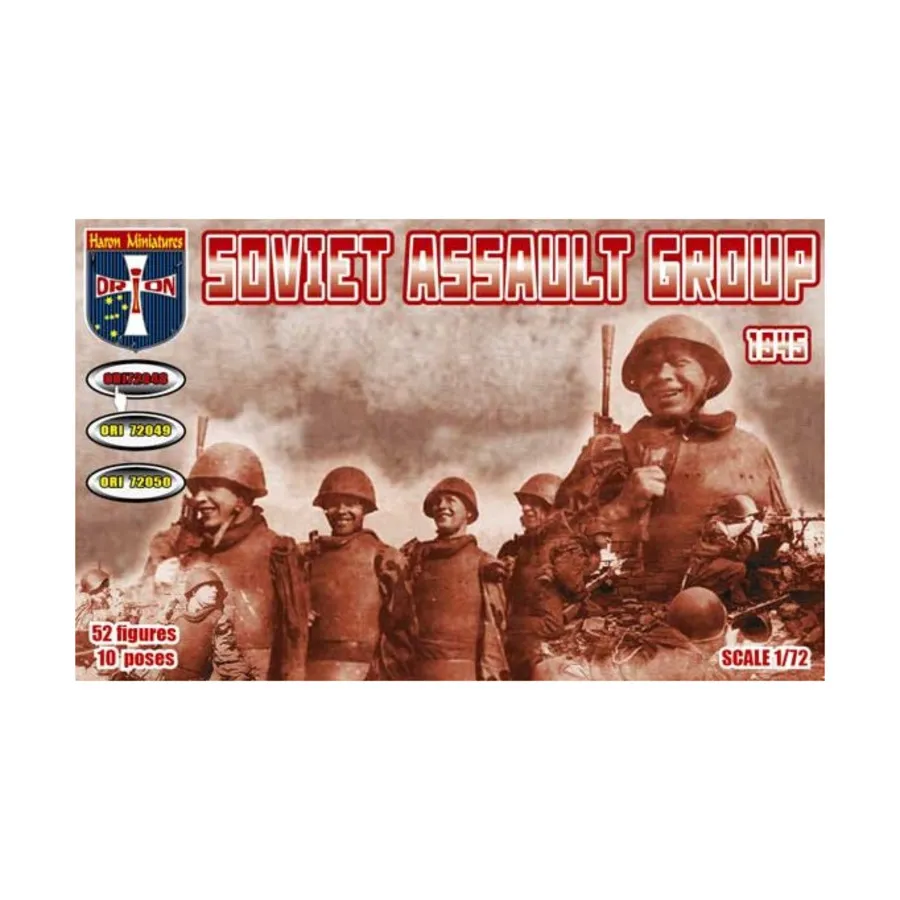 

Советская штурмовая группа, Military Miniatures - World War II (1:72) (Haron Miniatures)