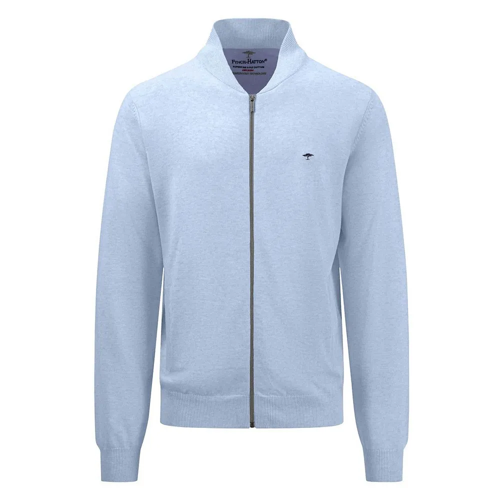 

Свитер Fynch Hatton 1413216 full zip, синий
