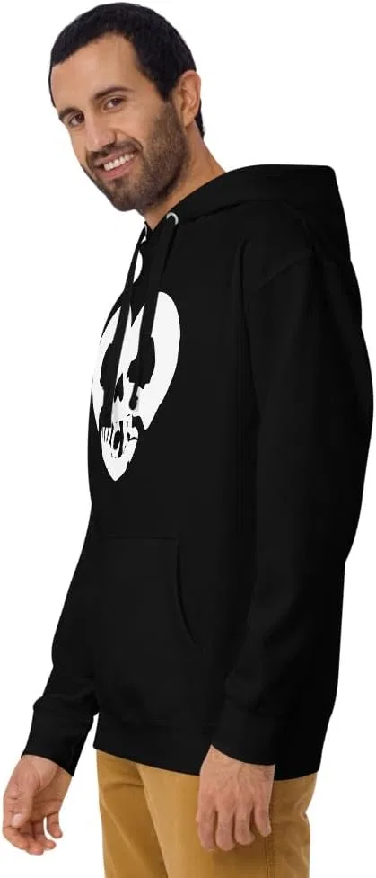 Худи Emo Skull Design Initial MCR - изготавливается на заказ. Хлопковый свитер Not Okay с капюшоном — фото 3