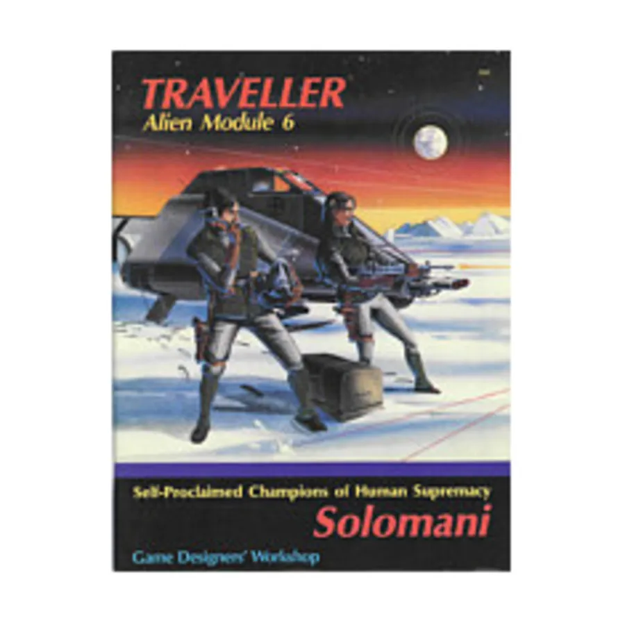 

Модуль Alien Module #6 - Solomani, Traveller - Alien Modules & Books