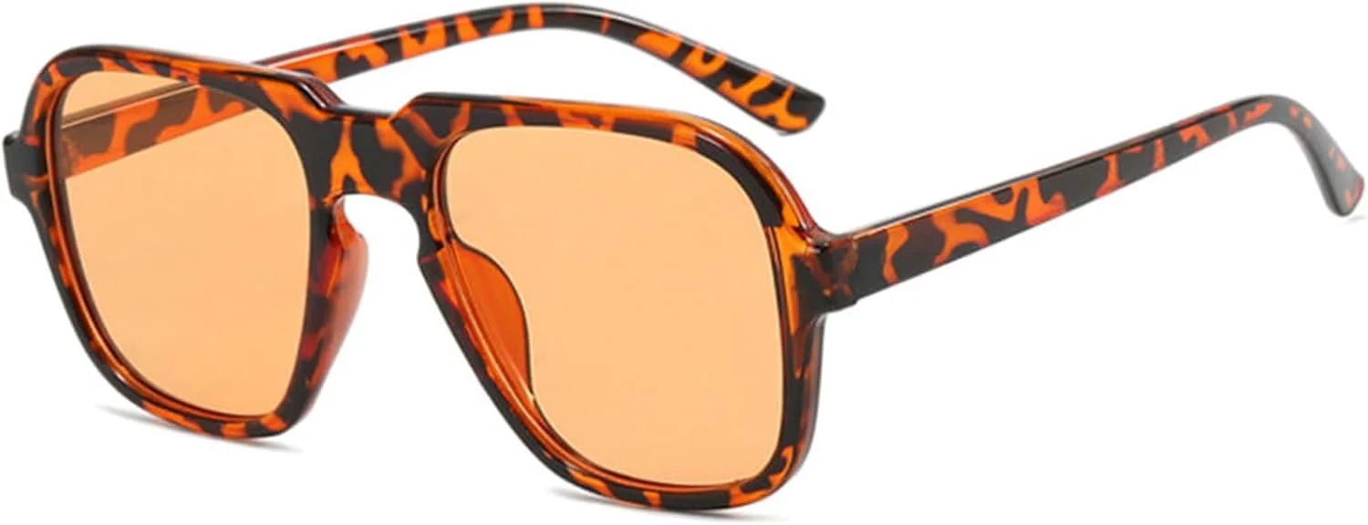 

Солнцезащитные очки Willochra Double Bridges Square для женщин, модные градиентные очки с защитой от УФ-излучения UV400, ретро-очки Polygon для мужчин, C5