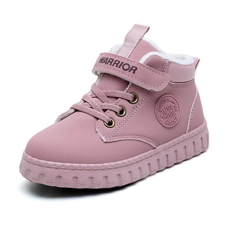 WARRIOR Термостойкие амортизирующие противоскользящие низкие детские кроссовки Lifestyle Pink Unisex — фото 3