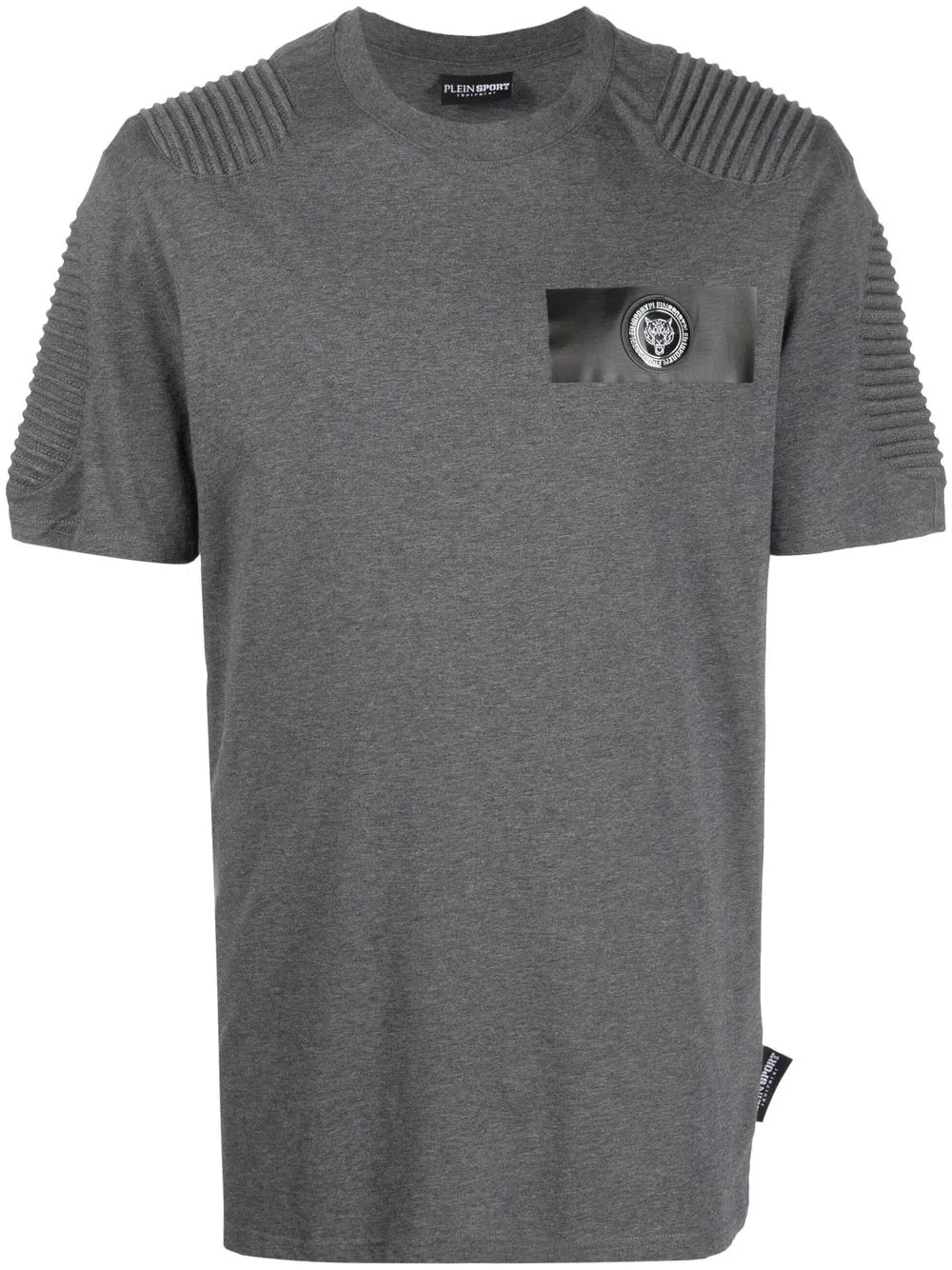 

Футболка с принтом Plein Sport, серый