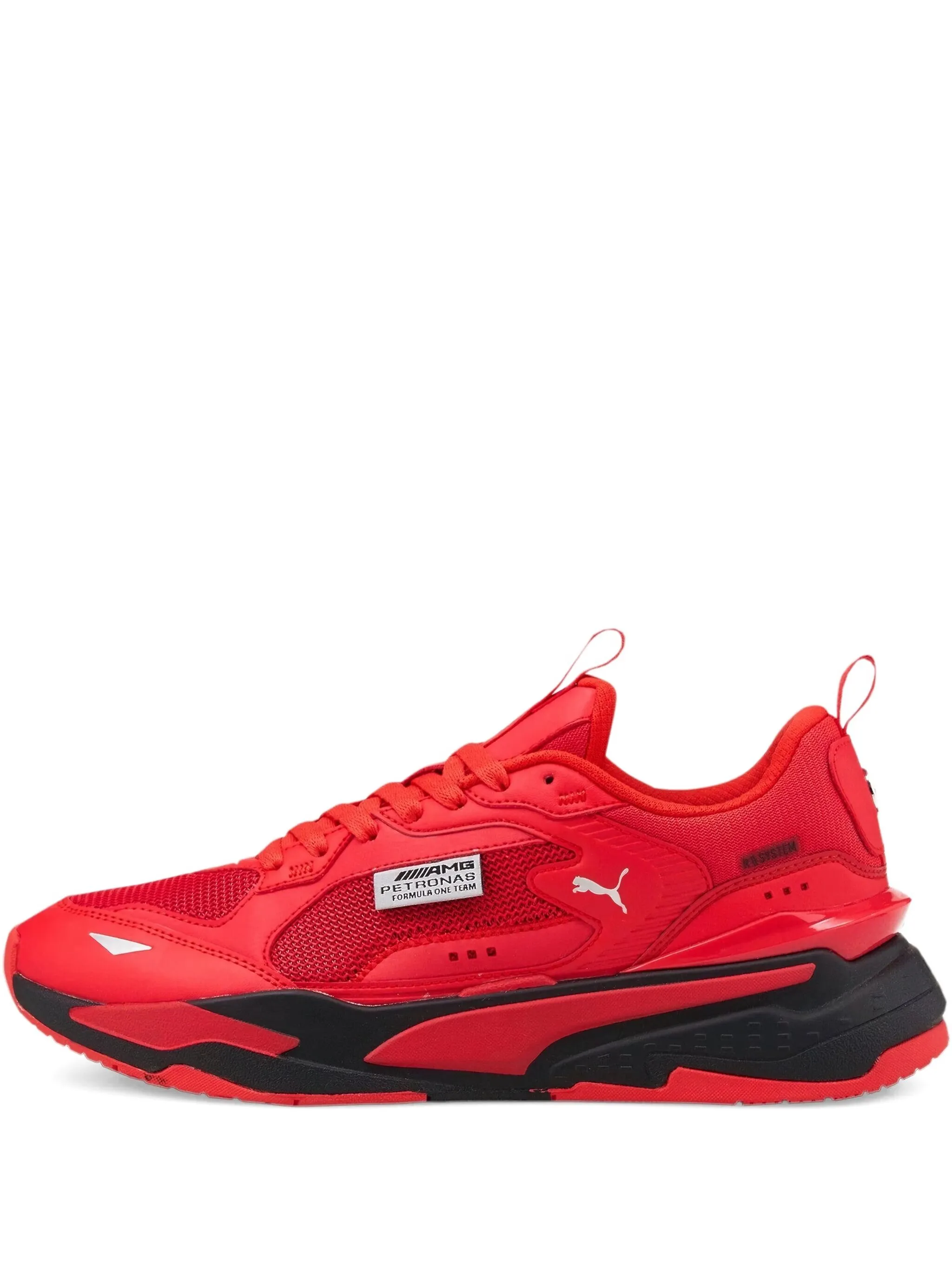 

Кроссовки AMG Petronas F1 X RS Fast Motorsport Hibiscus из коллаборации с Mercedes Puma, красный