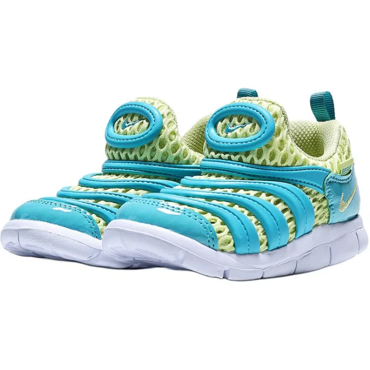 Кроссовки Dynamo Free Low top для малышей, сине-зеленые Nike, Blue Green — фото 4