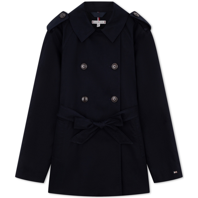 

Tommy Hilfiger Тренч женский темно-синий, Navy Blue DW5