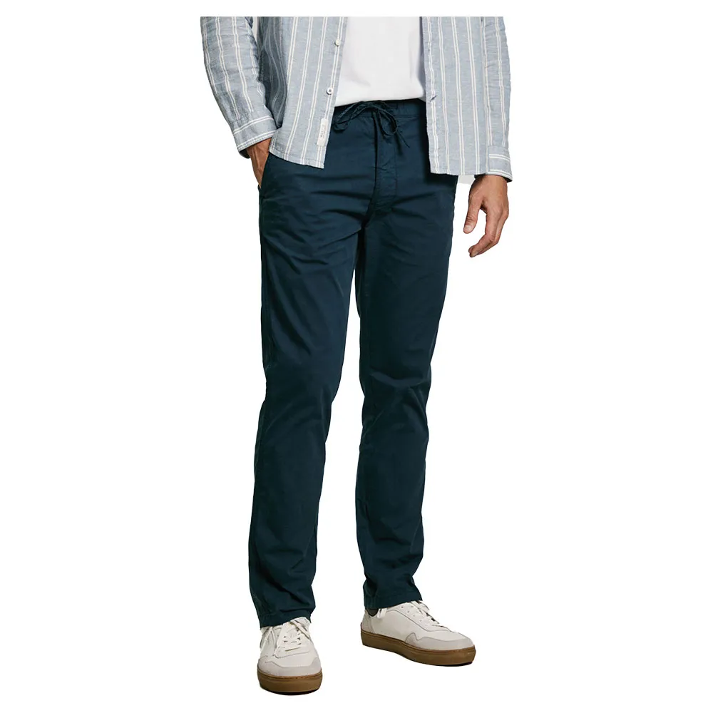 

Брюки чинос Pepe Jeans Pull On Comfort, синий