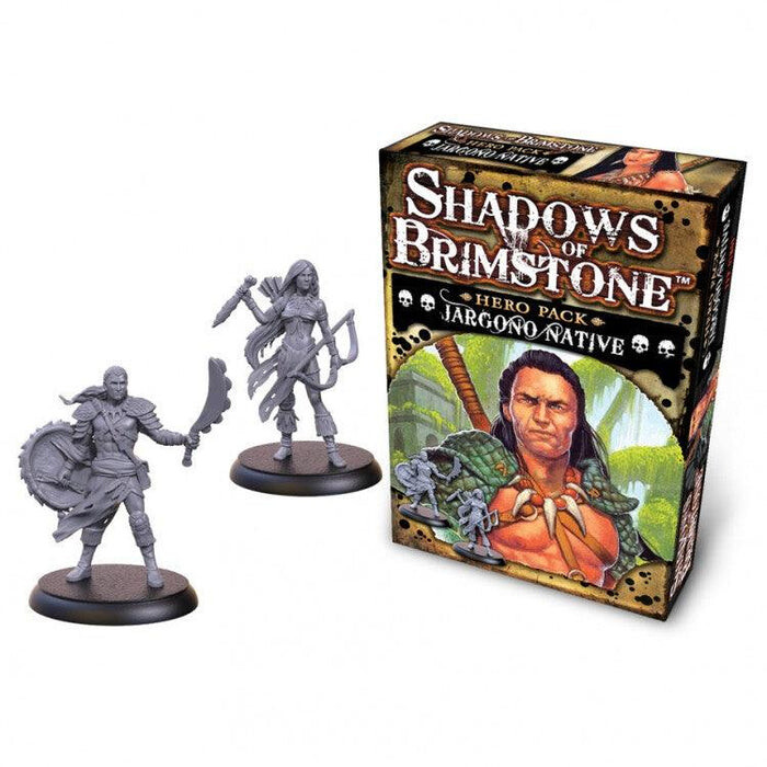 

Настольная игра Flying Frog Productions Shadows of Brimstone - Hero Pack - Jargono Native