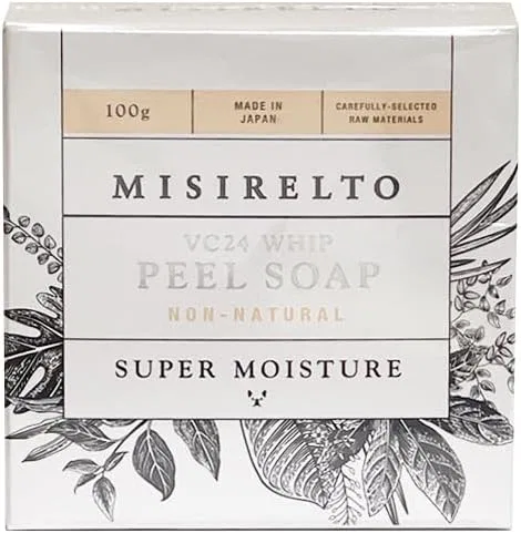 Очищающее мыло-скраб MISILLELTO VC24 Whip Peel Soap, 100 г