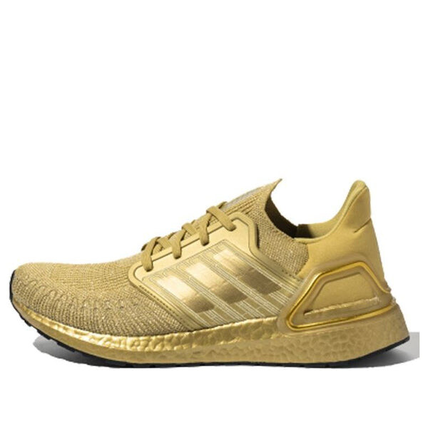 

Кроссовки Adidas Ultraboost_20 Marathon Running Shoes 'Gold', желтый