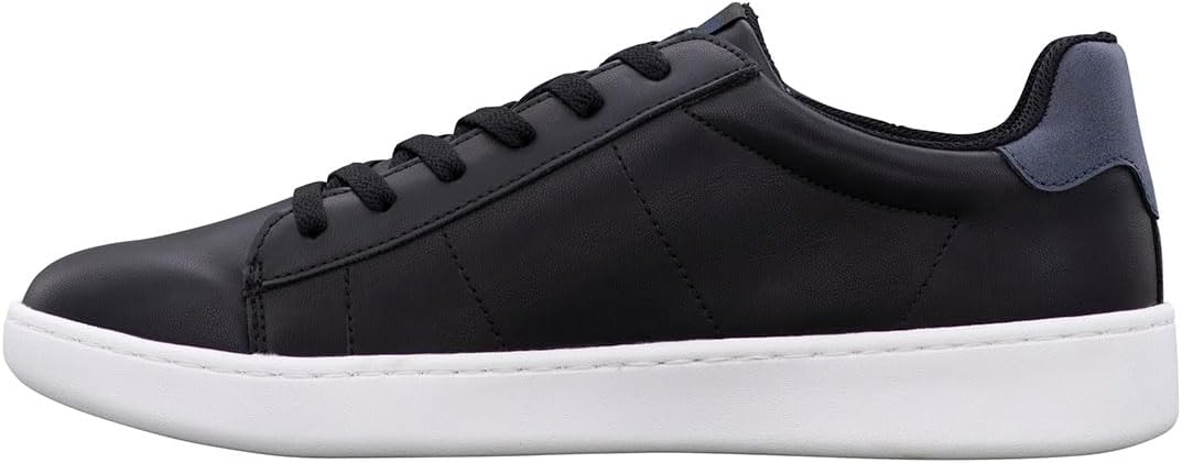 Мужские модные кроссовки Hampton Ben Sherman, белый/черный/синий — фото 4