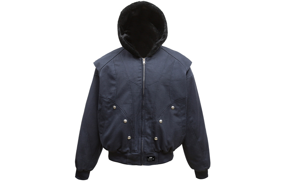 

Пуховик Unisex Hooded Thickened ZIAREL, синий