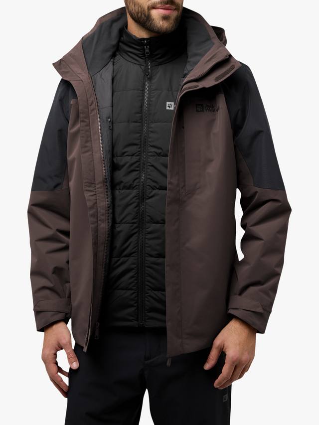 

Romberg 3-in-1 куртка Jack Wolfskin, Peat