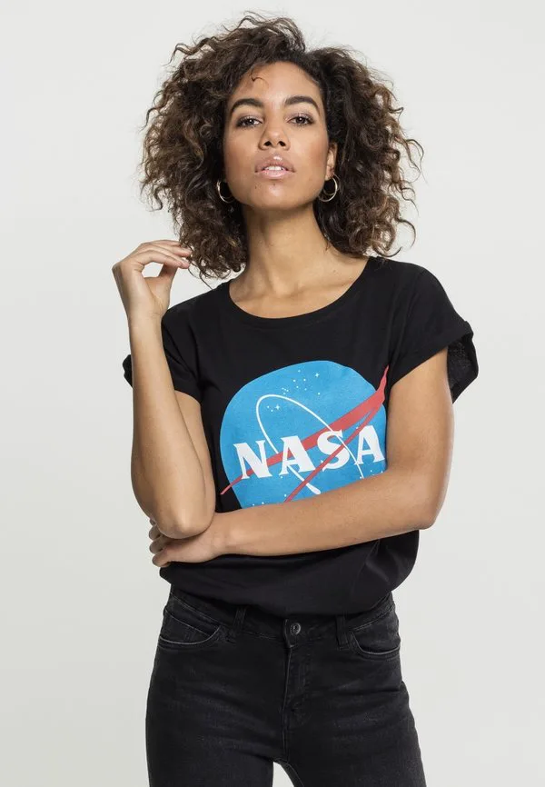 

Футболка с принтом эмблемы nasa Mister Tee, Black, Черный, Футболка с принтом эмблемы nasa Mister Tee, Black