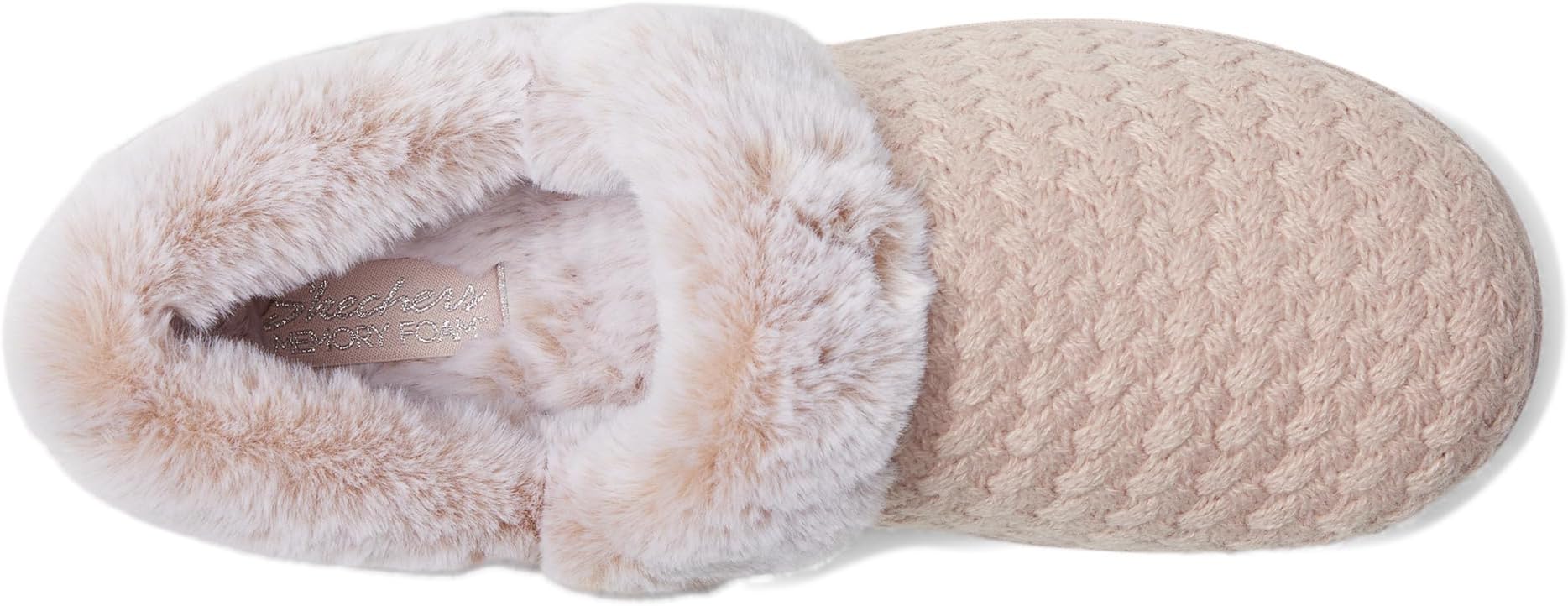 Тапочки SKECHERS Cozy Campfire - Frosty Promise, цвет Blush — фото 2