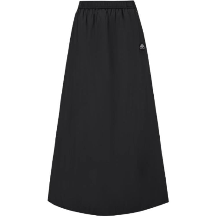

Женская повседневная длинная юбка fw25 Moose Knuckles, черный