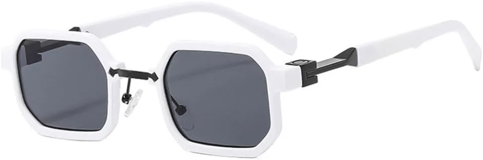 

Женские солнцезащитные очки в стиле панк, двухцветные, с защитой от УФ-излучения UV400; мужские солнцезащитные очки с градиентным покрытием LANGSER, White Gray