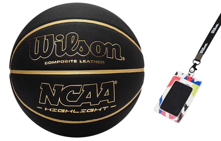 

Wilson Баскетбольный мяч NCAA Collection WTB067519IB07CN WIL000070 из полиуретана, черный, размер 7, тренировочный, унисекс