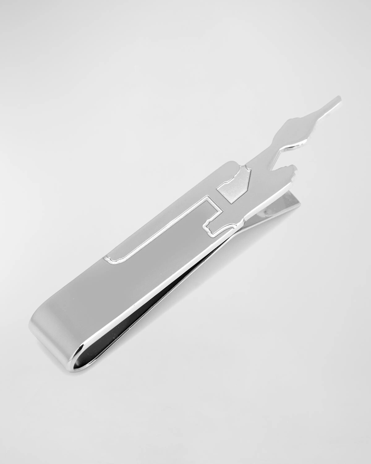 

Галстук с силуэтом Enterprise Cufflinks Inc., цвет Silver