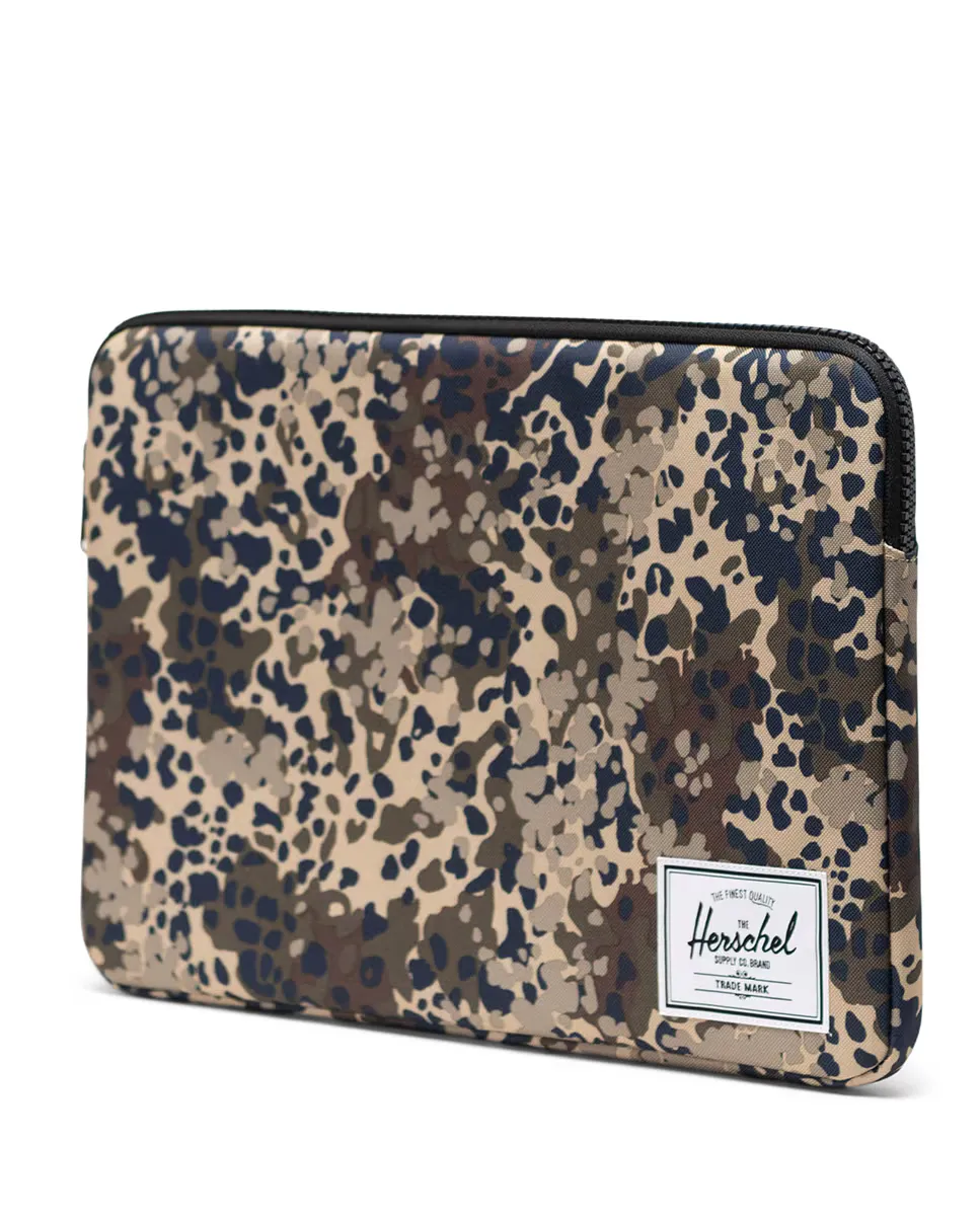 

Мужской экологичный камуфляжный чехол для ноутбука 15-16 дюймов с застежкой-молнией Herschel, военный зеленый