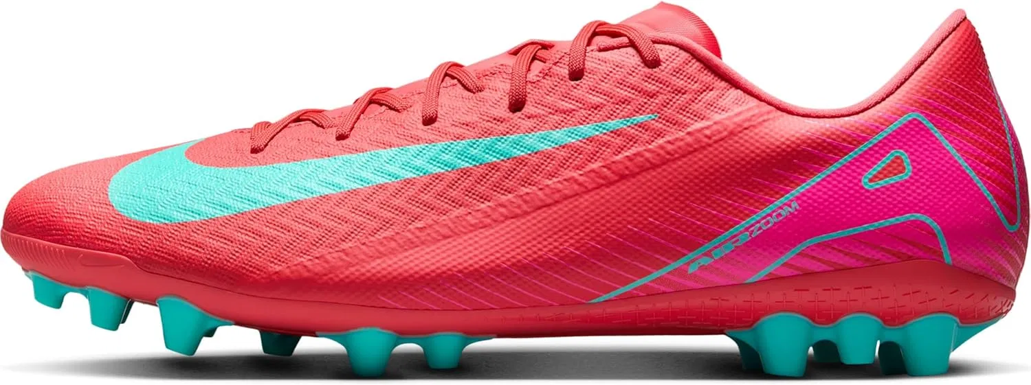 Футбольные бутсы Nike Mercurial Vapor 16 Academy AG Low Top FQ8364, Ember Glow Aurora Green