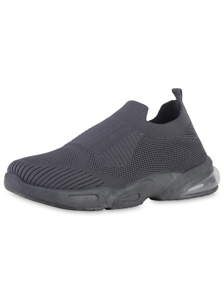 

Низкие кроссовки VAN HILL Slip Ons Bellamy, темно-серый