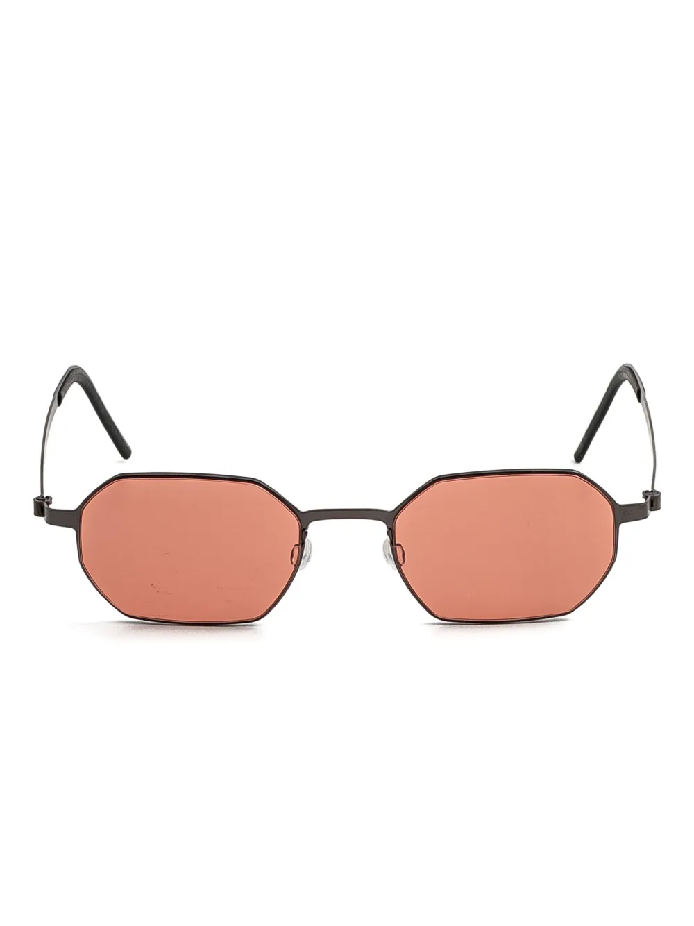 

Солнцезащитные очки в геометричной оправе Lindberg, черный