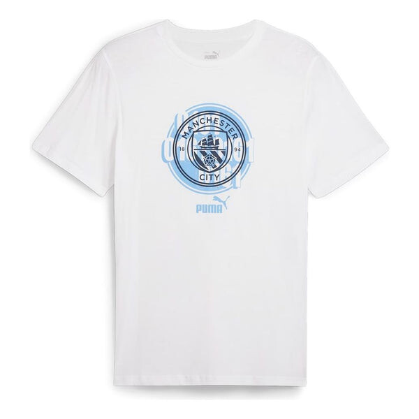 

Футболка manchester city ftblculture t-shirt 'white' Puma, белый