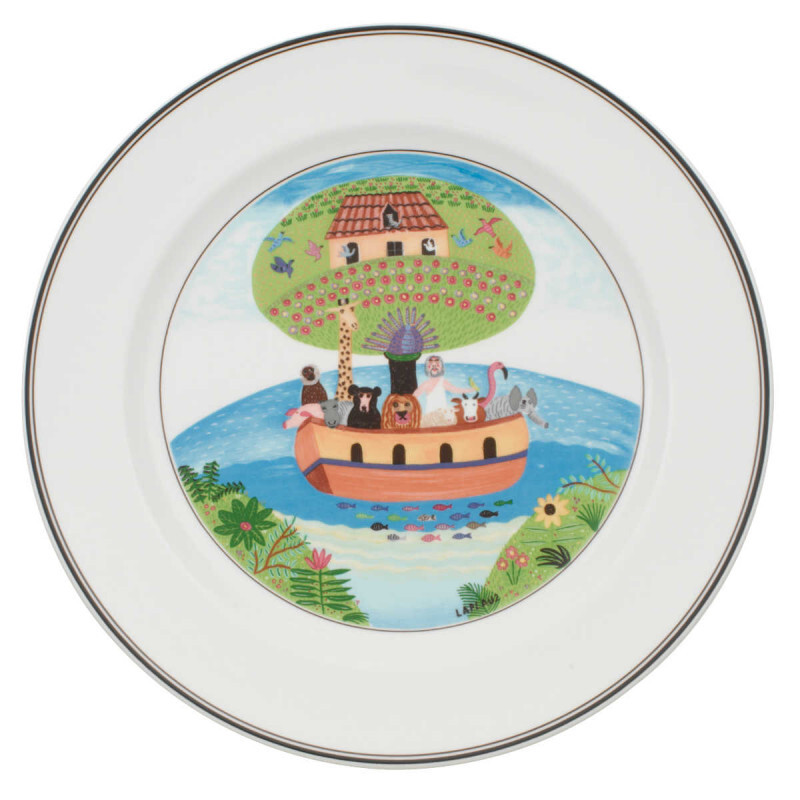 

Тарелка обеденная Design Naif Noahs Ark 27 см Villeroy & Boch, красочный