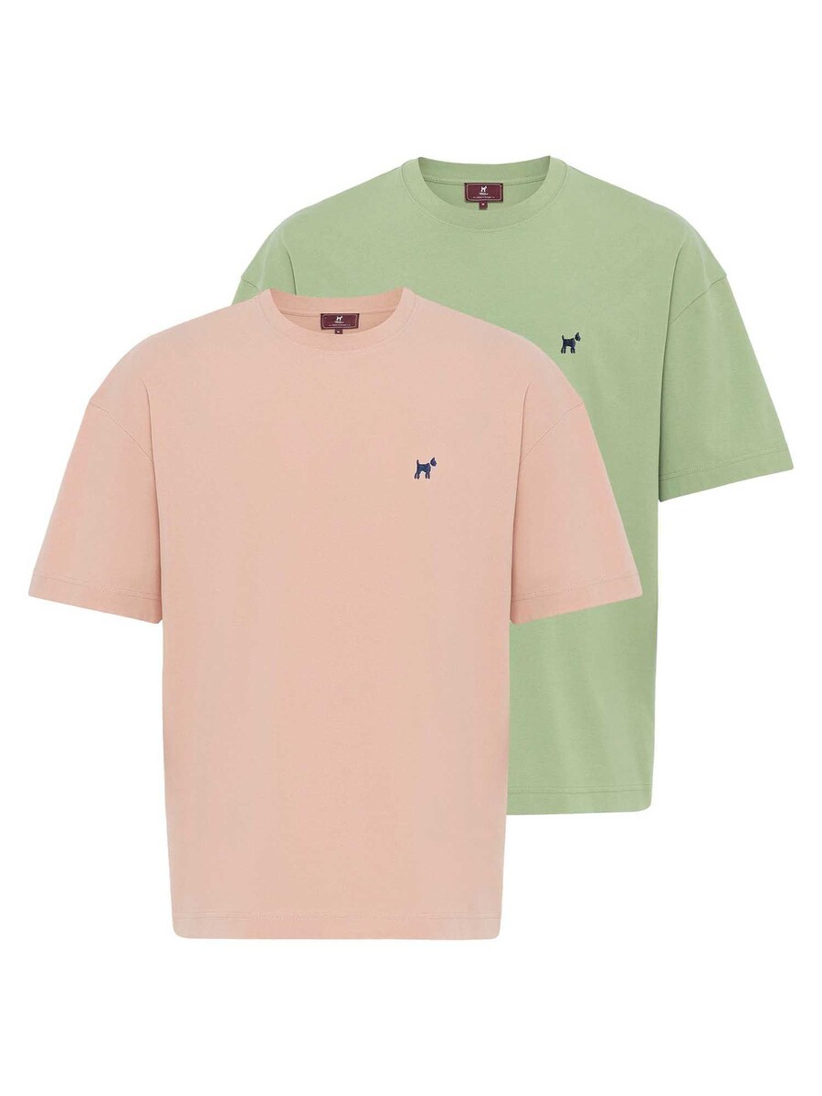 

Рубашка Williot Massa, цвет Green/Rose