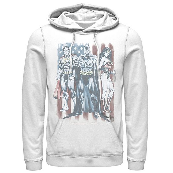 

Толстовка с принтом триколора Justice League Licensed Character