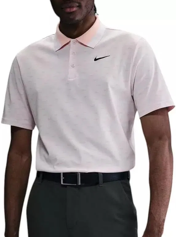 Мужская поло-рубашка для гольфа Nike Dri-FIT Tour Micro Print — фото 2