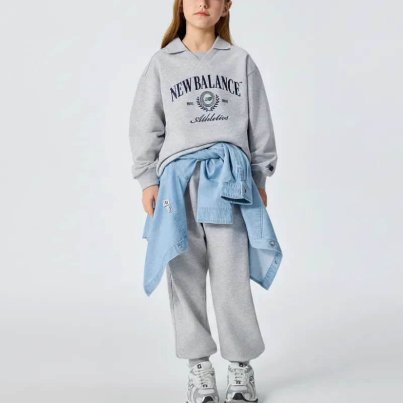 Детская одежда Casual Sportswear New Balance, серый — фото 3