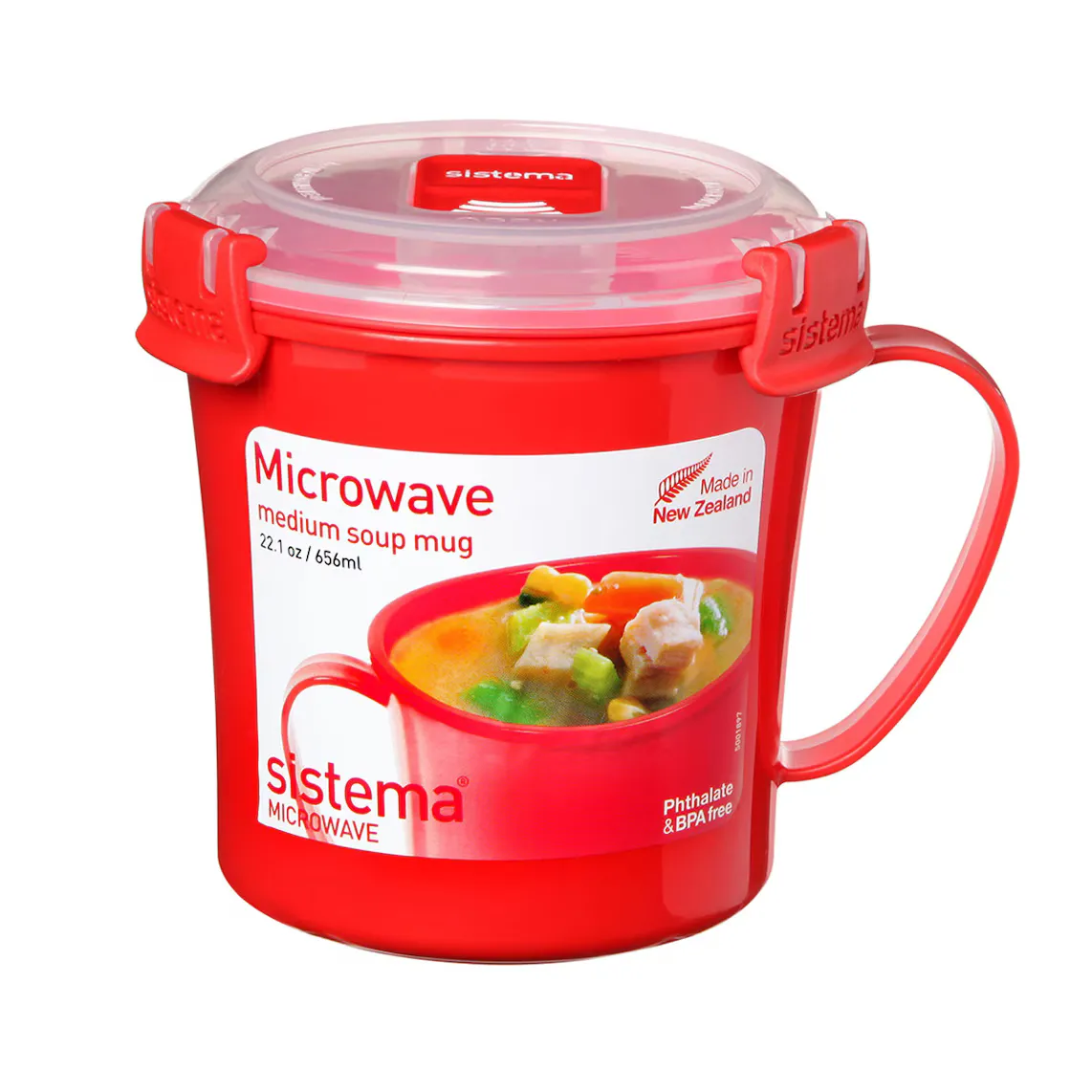 

Sistema Система микроволновых кружек, красный