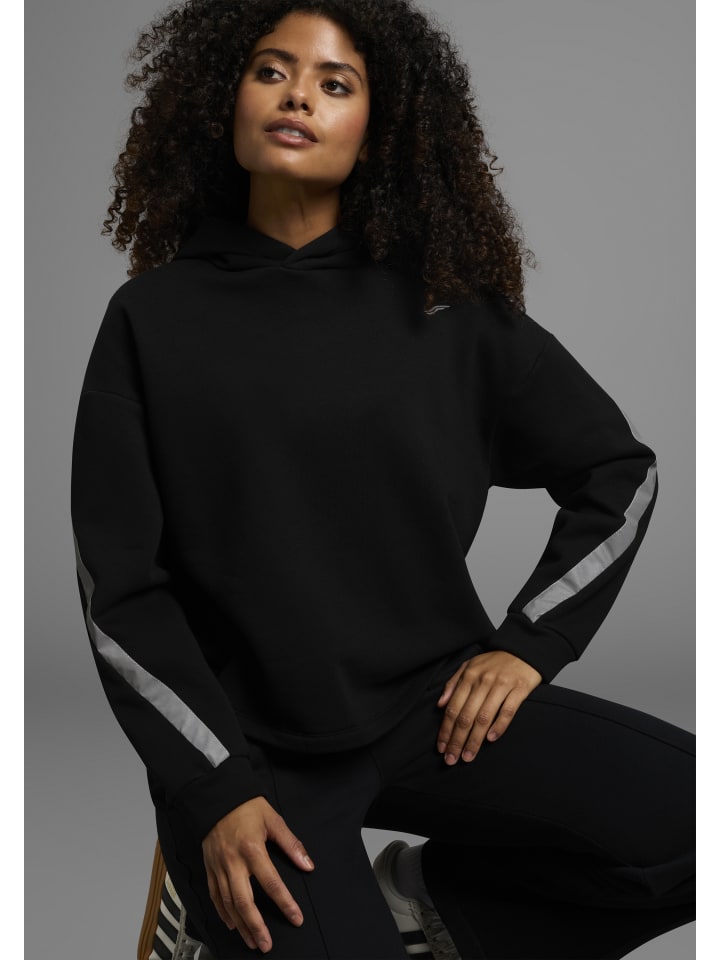 

FAYN SPORTS Толстовка с капюшоном черного цвета