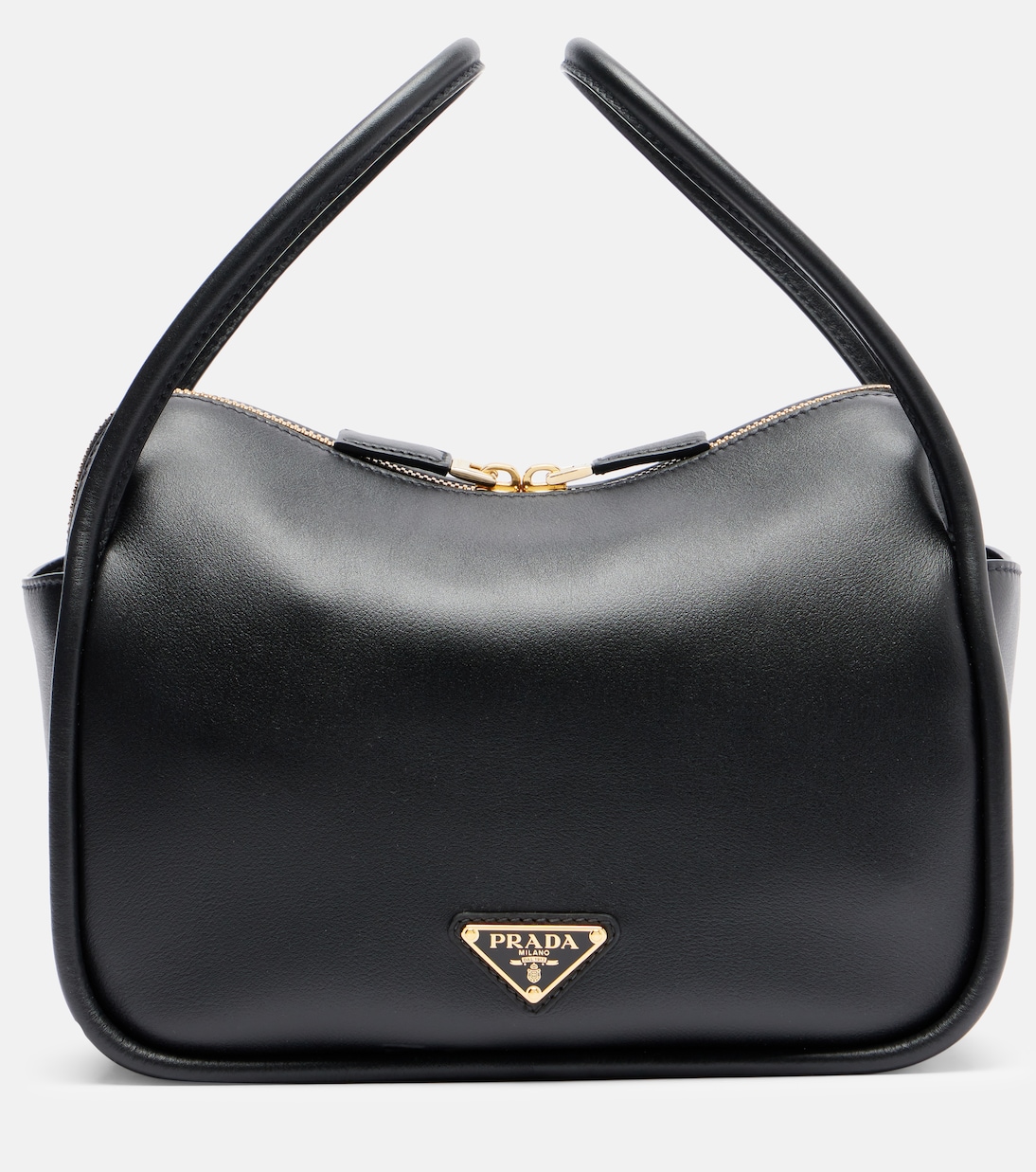 

Сумка-тоут из натуральной кожи Darling Prada, черный