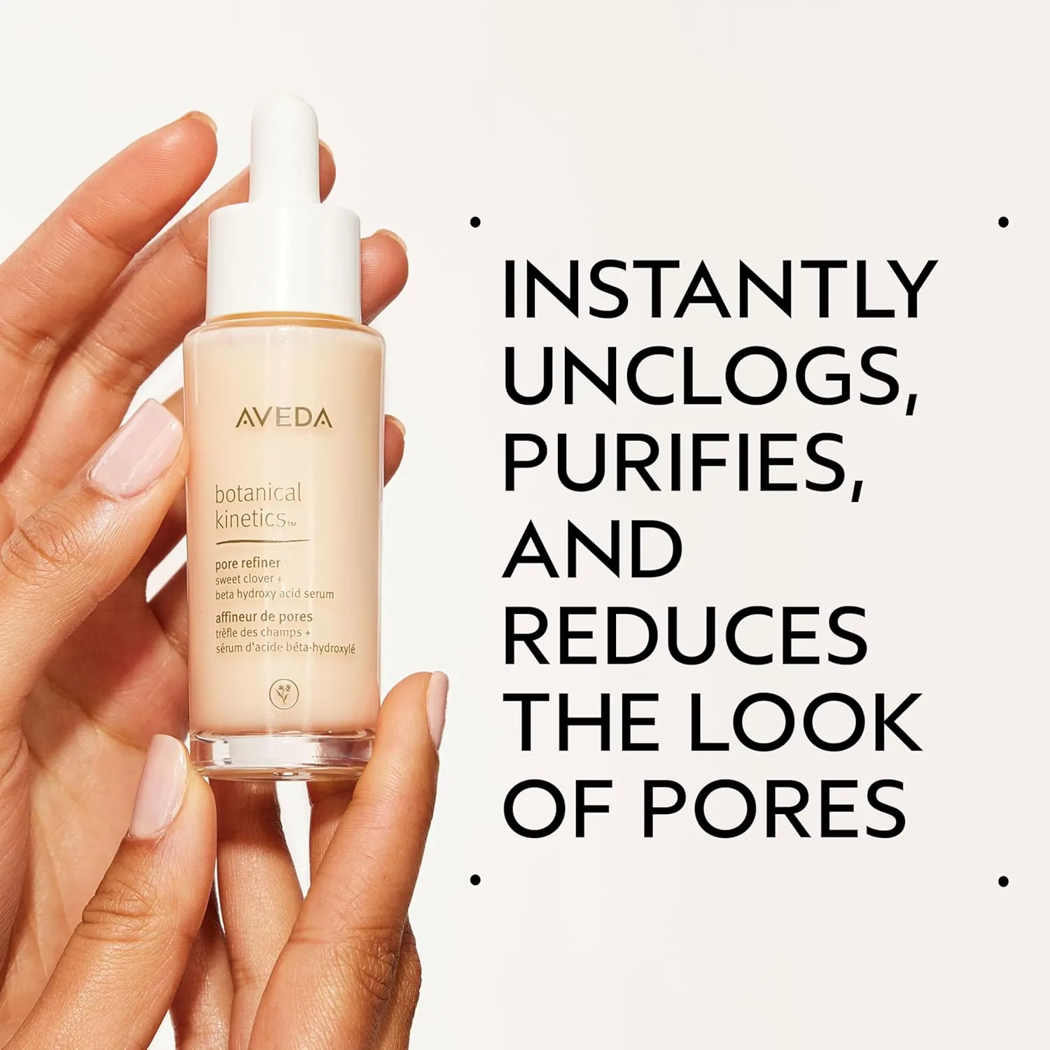 Сыворотка Aveda — Для сужения пор Botanical Kinetics | Мгновенно очищает поры | Уменьшает видимость пор | С, 30 мл — фото 2