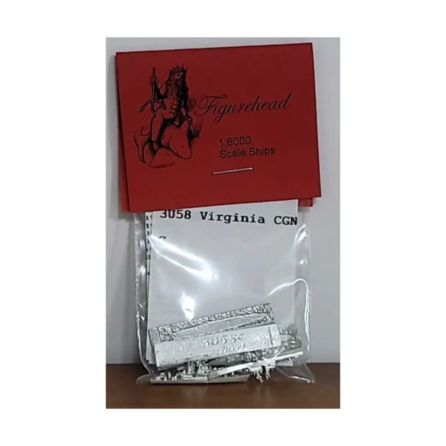 

Вирджиния, 1976 г., Figurehead Ships - WWII Ships - US Navy (1:6000) (Noble Miniatures)